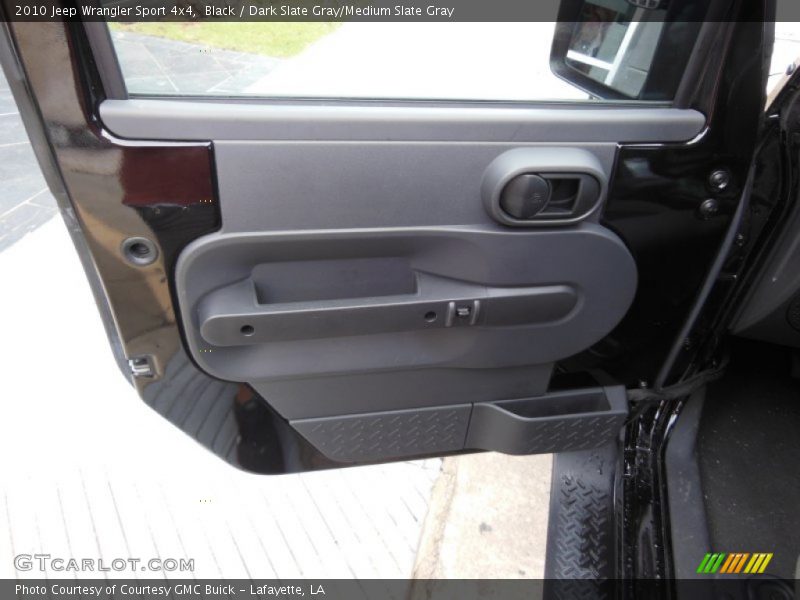 Black / Dark Slate Gray/Medium Slate Gray 2010 Jeep Wrangler Sport 4x4
