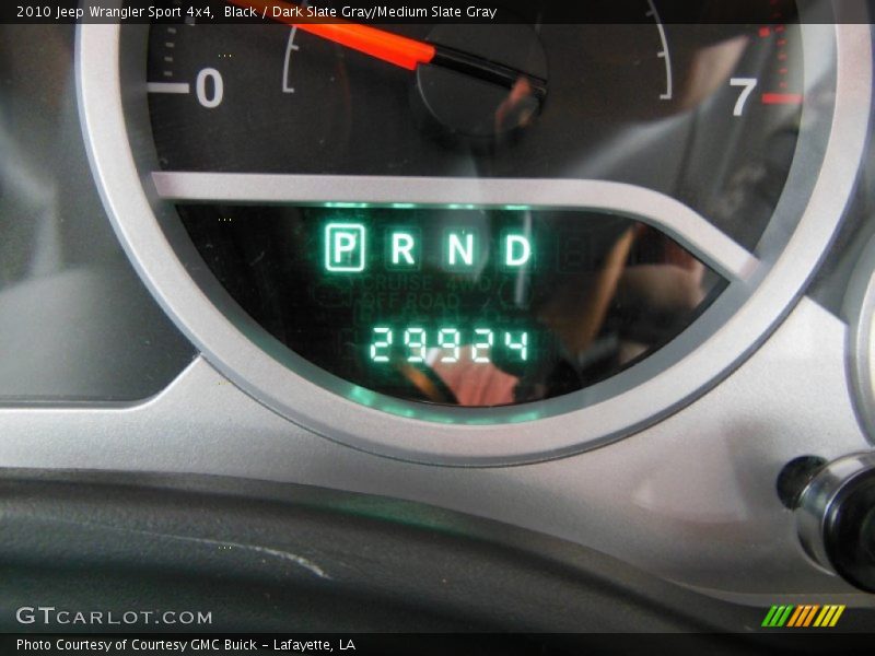 Black / Dark Slate Gray/Medium Slate Gray 2010 Jeep Wrangler Sport 4x4