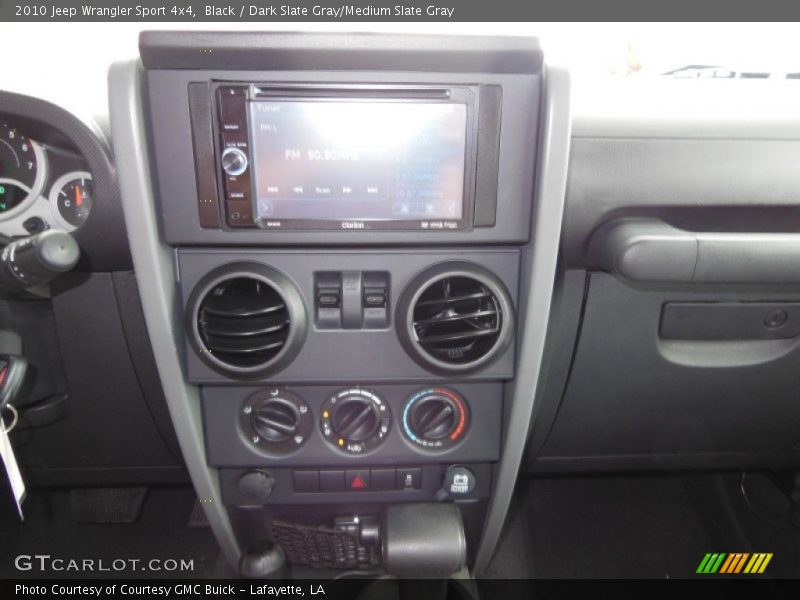 Black / Dark Slate Gray/Medium Slate Gray 2010 Jeep Wrangler Sport 4x4