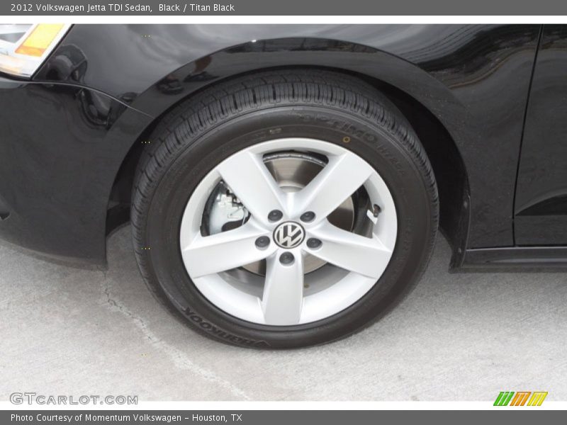 Black / Titan Black 2012 Volkswagen Jetta TDI Sedan