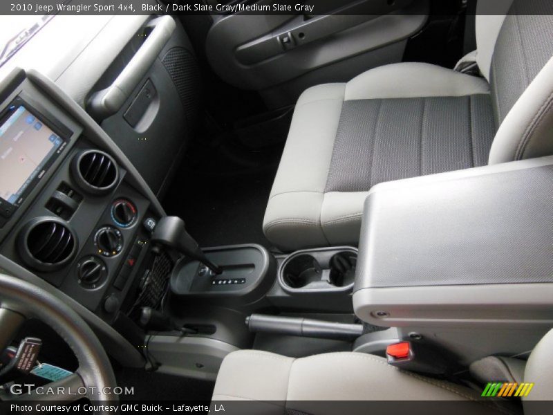 Black / Dark Slate Gray/Medium Slate Gray 2010 Jeep Wrangler Sport 4x4
