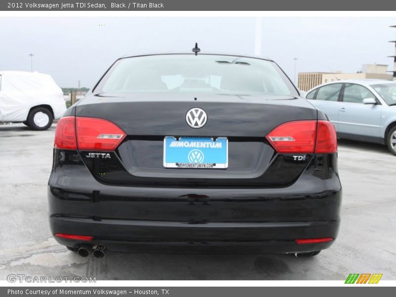 Black / Titan Black 2012 Volkswagen Jetta TDI Sedan