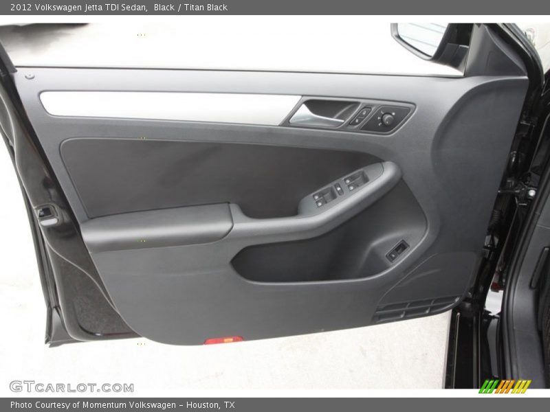 Black / Titan Black 2012 Volkswagen Jetta TDI Sedan