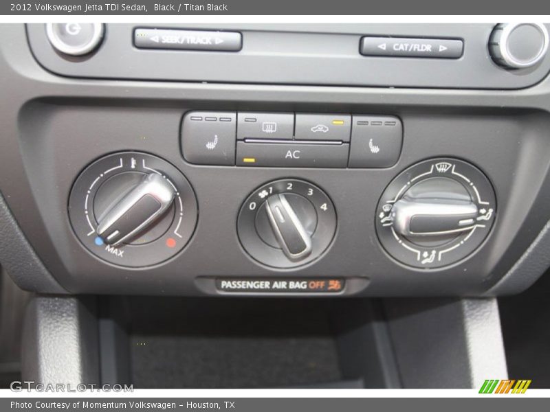 Black / Titan Black 2012 Volkswagen Jetta TDI Sedan