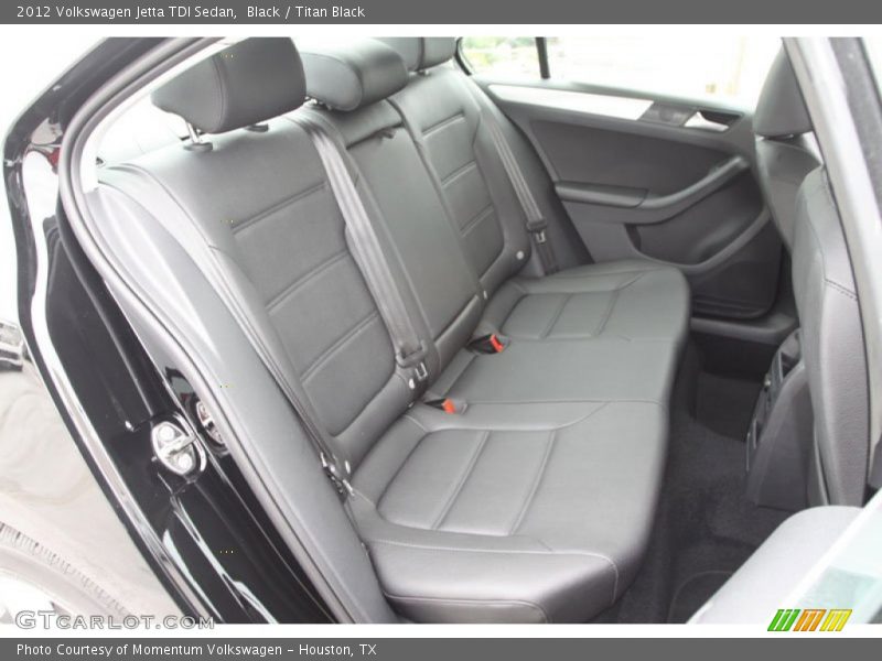 Black / Titan Black 2012 Volkswagen Jetta TDI Sedan