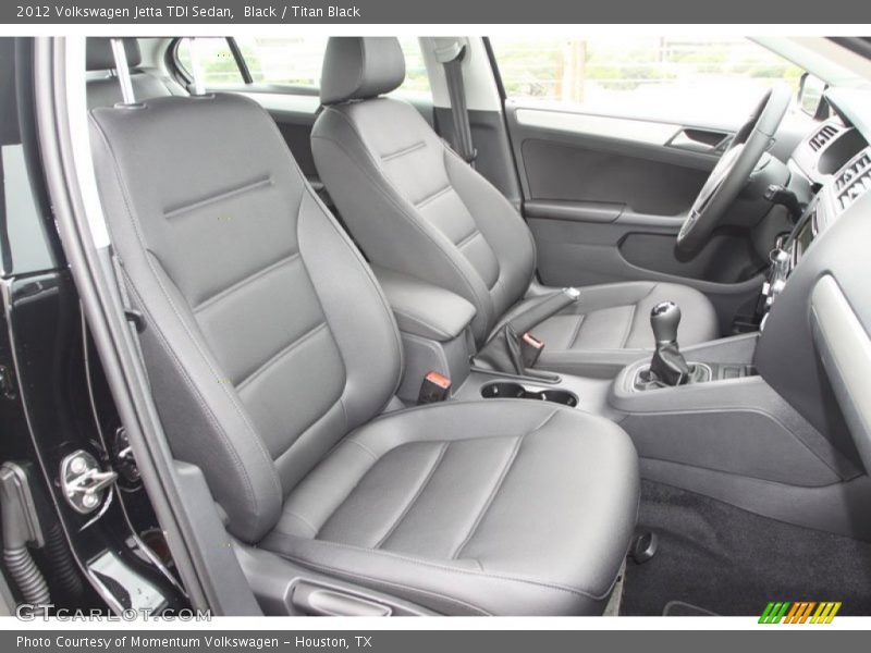 Black / Titan Black 2012 Volkswagen Jetta TDI Sedan