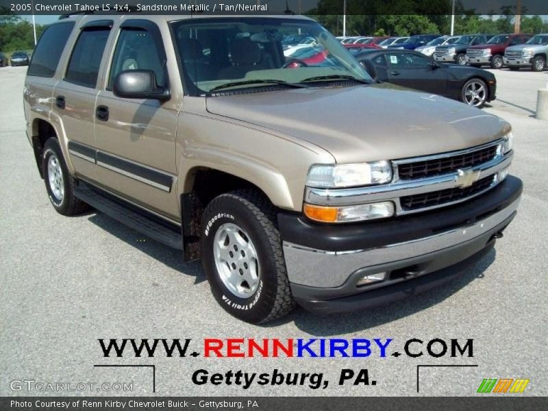 Sandstone Metallic / Tan/Neutral 2005 Chevrolet Tahoe LS 4x4