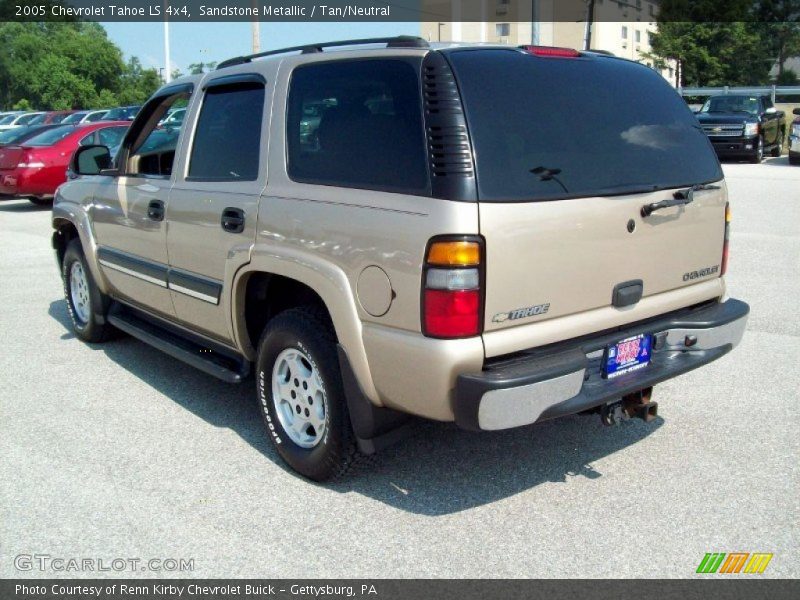 Sandstone Metallic / Tan/Neutral 2005 Chevrolet Tahoe LS 4x4