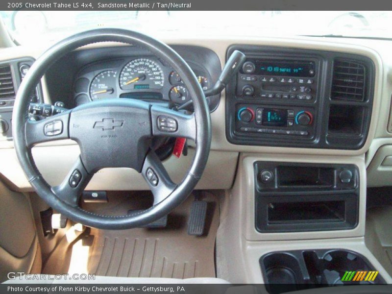 Sandstone Metallic / Tan/Neutral 2005 Chevrolet Tahoe LS 4x4