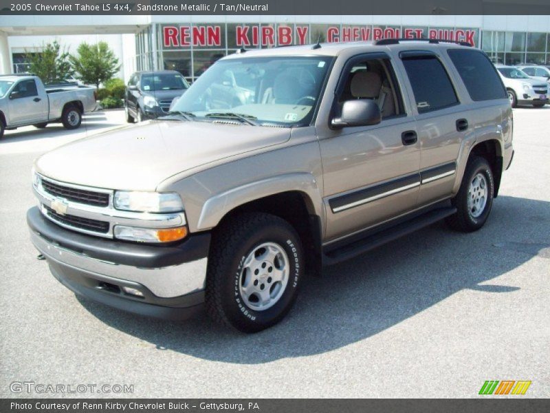 Sandstone Metallic / Tan/Neutral 2005 Chevrolet Tahoe LS 4x4