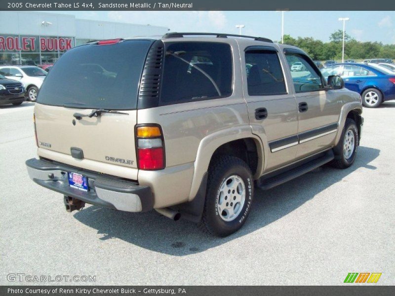 Sandstone Metallic / Tan/Neutral 2005 Chevrolet Tahoe LS 4x4