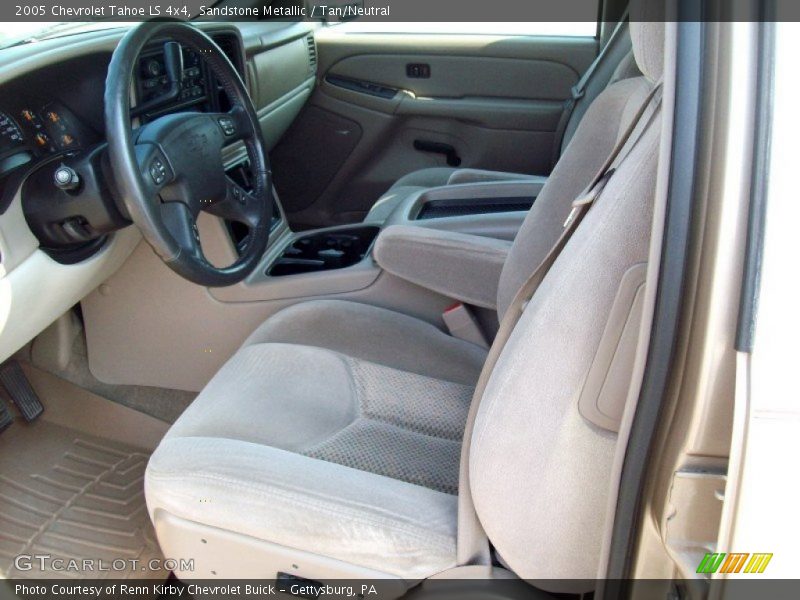 Sandstone Metallic / Tan/Neutral 2005 Chevrolet Tahoe LS 4x4