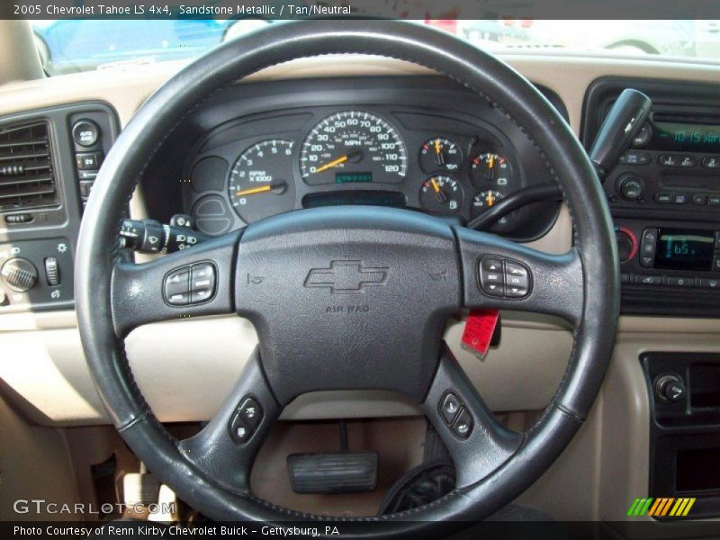 Sandstone Metallic / Tan/Neutral 2005 Chevrolet Tahoe LS 4x4