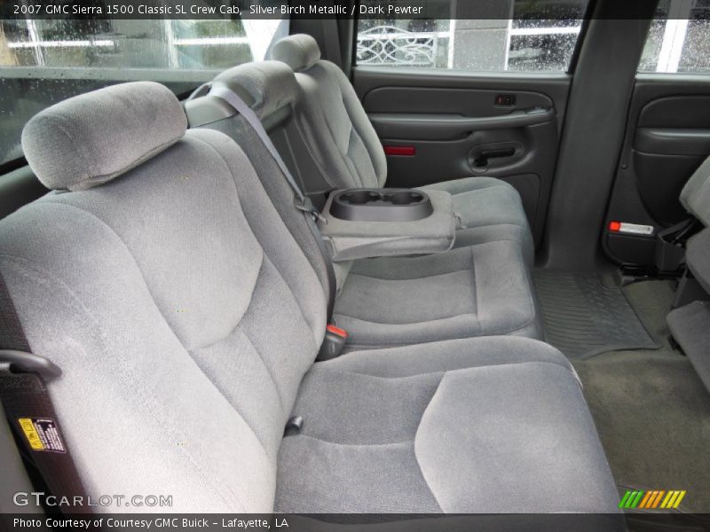 Silver Birch Metallic / Dark Pewter 2007 GMC Sierra 1500 Classic SL Crew Cab