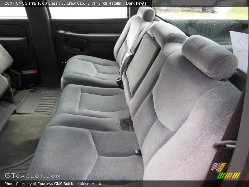 Silver Birch Metallic / Dark Pewter 2007 GMC Sierra 1500 Classic SL Crew Cab