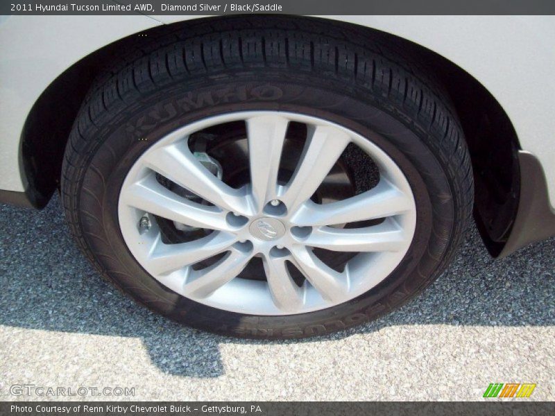  2011 Tucson Limited AWD Wheel