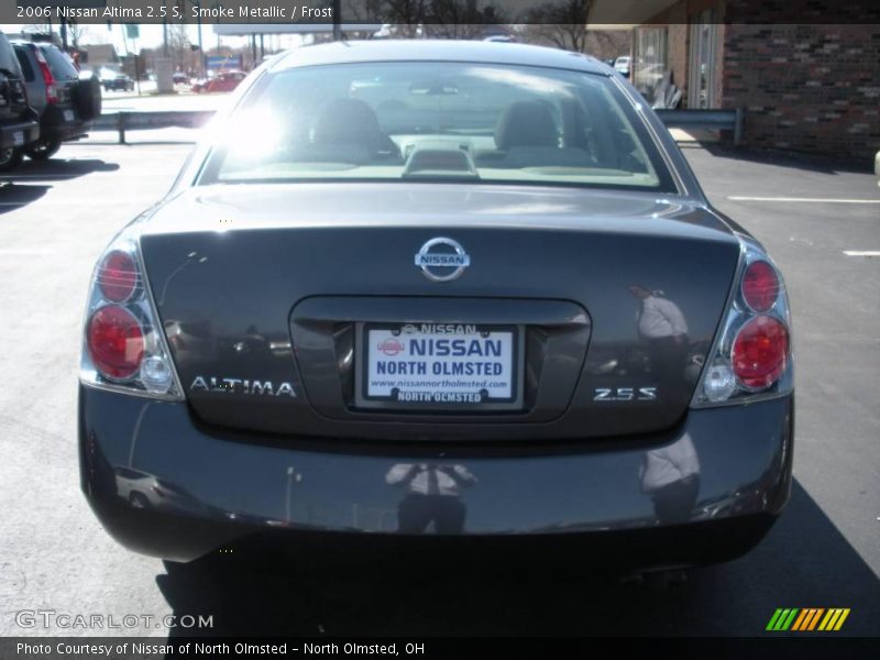 Smoke Metallic / Frost 2006 Nissan Altima 2.5 S