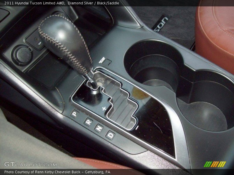  2011 Tucson Limited AWD 6 Speed Shiftronic Automatic Shifter