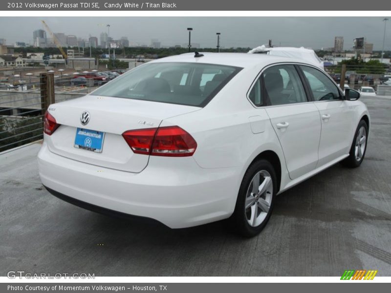 Candy White / Titan Black 2012 Volkswagen Passat TDI SE