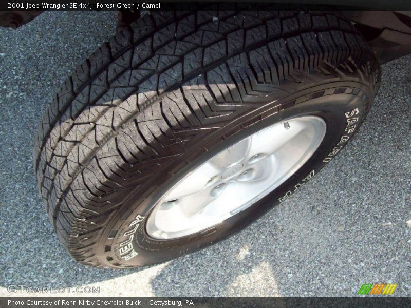 Forest Green / Camel 2001 Jeep Wrangler SE 4x4