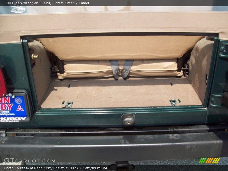 Forest Green / Camel 2001 Jeep Wrangler SE 4x4
