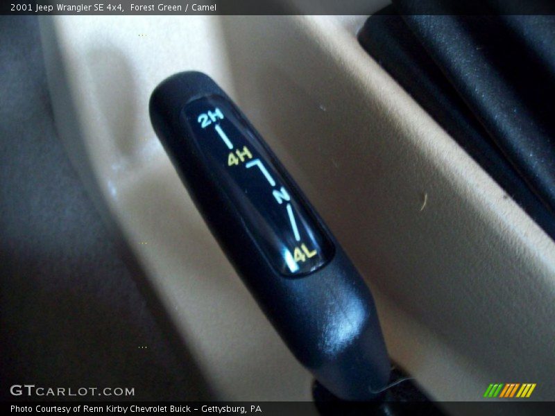 Forest Green / Camel 2001 Jeep Wrangler SE 4x4