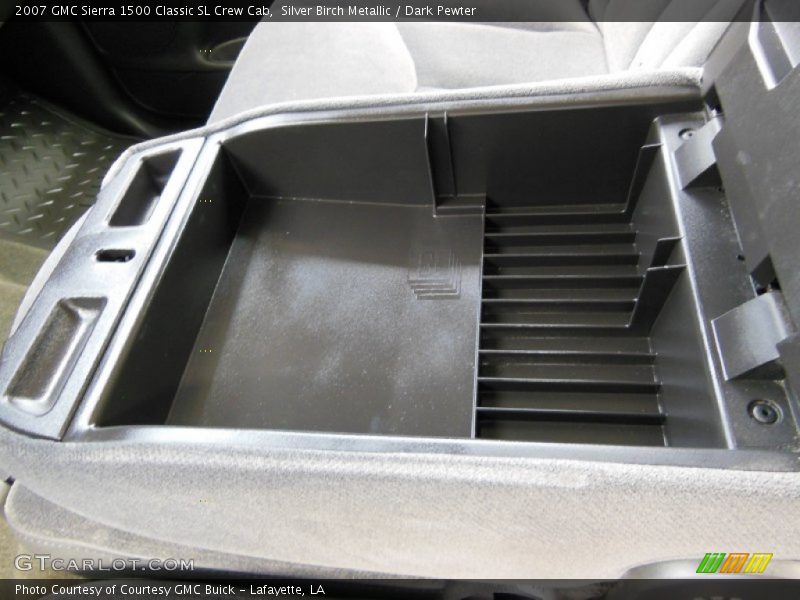 Silver Birch Metallic / Dark Pewter 2007 GMC Sierra 1500 Classic SL Crew Cab