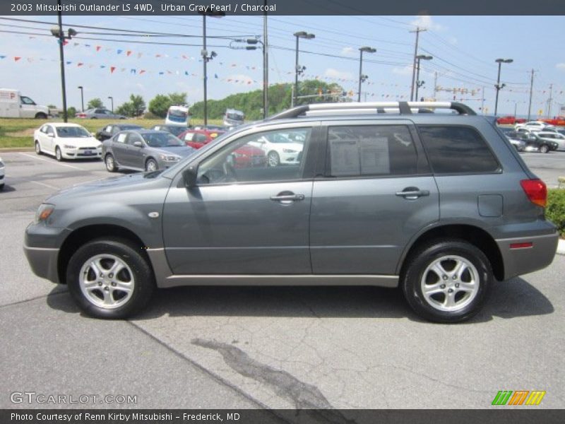 Urban Gray Pearl / Charcoal 2003 Mitsubishi Outlander LS 4WD