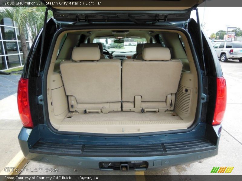 Stealth Gray Metallic / Light Tan 2008 GMC Yukon SLT