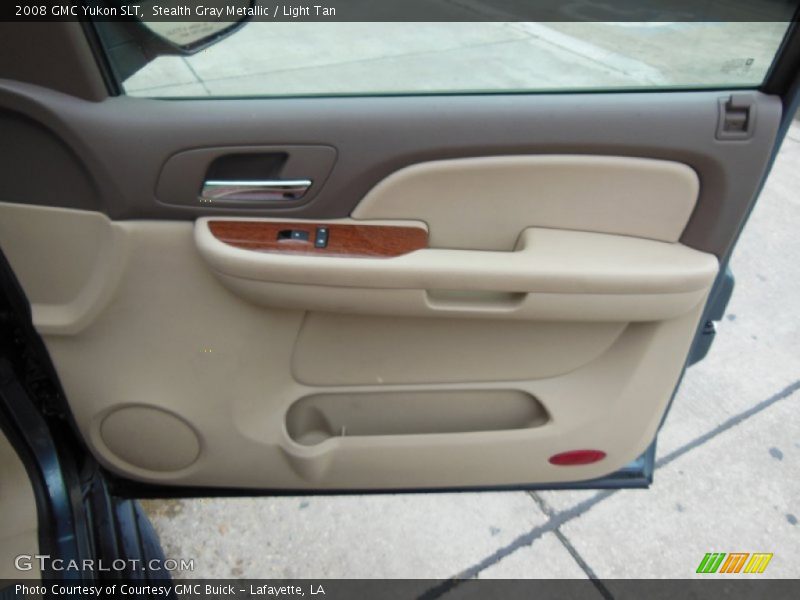 Stealth Gray Metallic / Light Tan 2008 GMC Yukon SLT