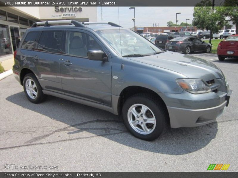 Urban Gray Pearl / Charcoal 2003 Mitsubishi Outlander LS 4WD