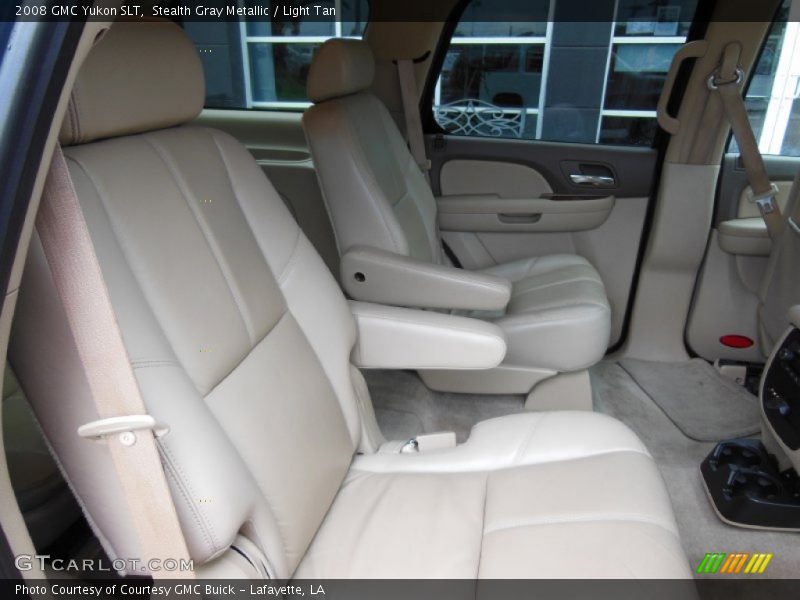 Stealth Gray Metallic / Light Tan 2008 GMC Yukon SLT