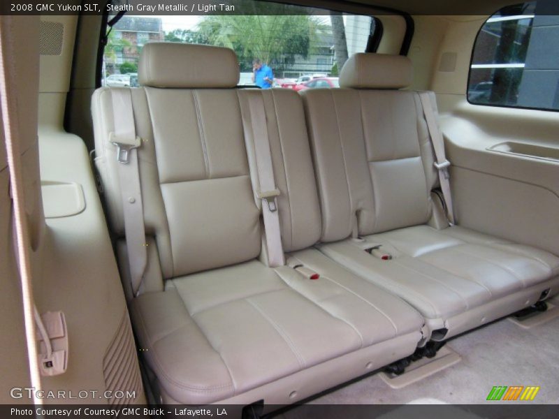 Stealth Gray Metallic / Light Tan 2008 GMC Yukon SLT