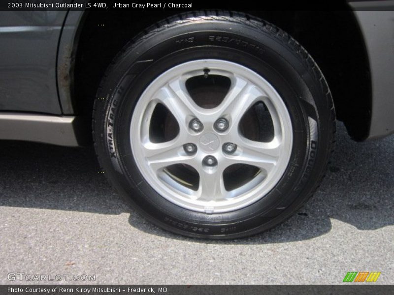 Urban Gray Pearl / Charcoal 2003 Mitsubishi Outlander LS 4WD