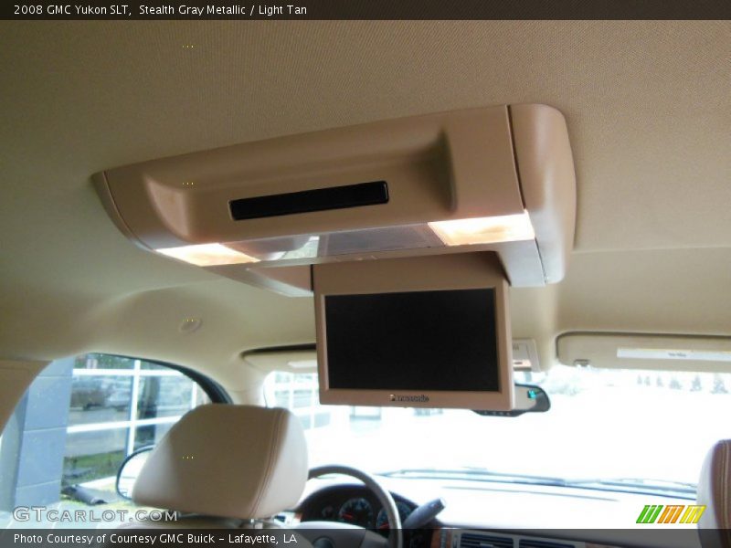 Stealth Gray Metallic / Light Tan 2008 GMC Yukon SLT
