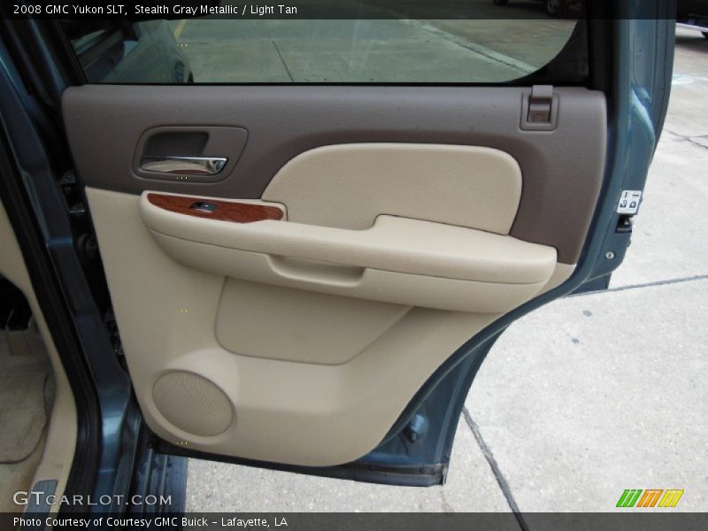 Stealth Gray Metallic / Light Tan 2008 GMC Yukon SLT