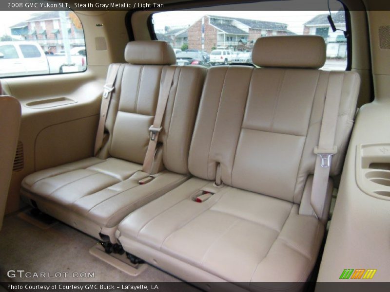 Stealth Gray Metallic / Light Tan 2008 GMC Yukon SLT