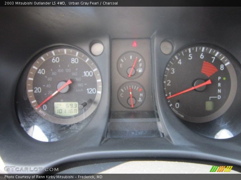 Urban Gray Pearl / Charcoal 2003 Mitsubishi Outlander LS 4WD
