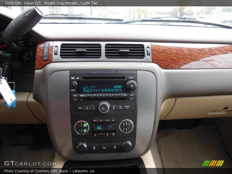 Stealth Gray Metallic / Light Tan 2008 GMC Yukon SLT
