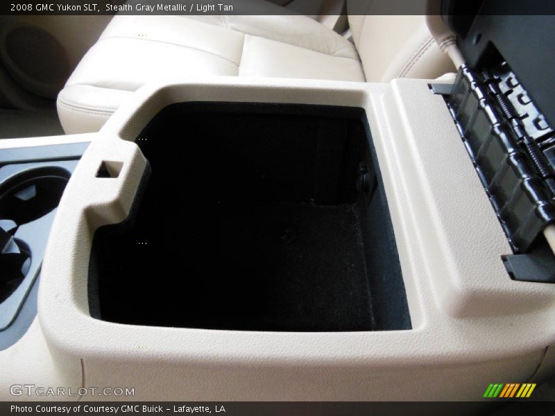Stealth Gray Metallic / Light Tan 2008 GMC Yukon SLT