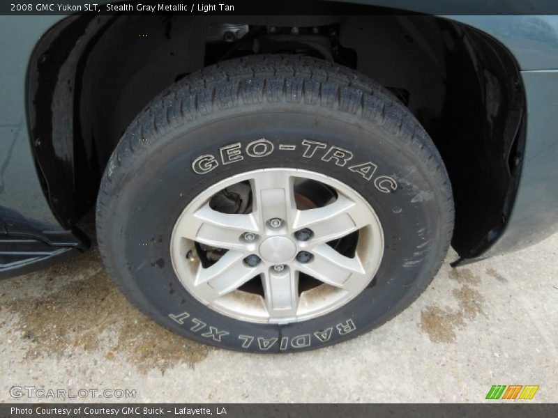 Stealth Gray Metallic / Light Tan 2008 GMC Yukon SLT