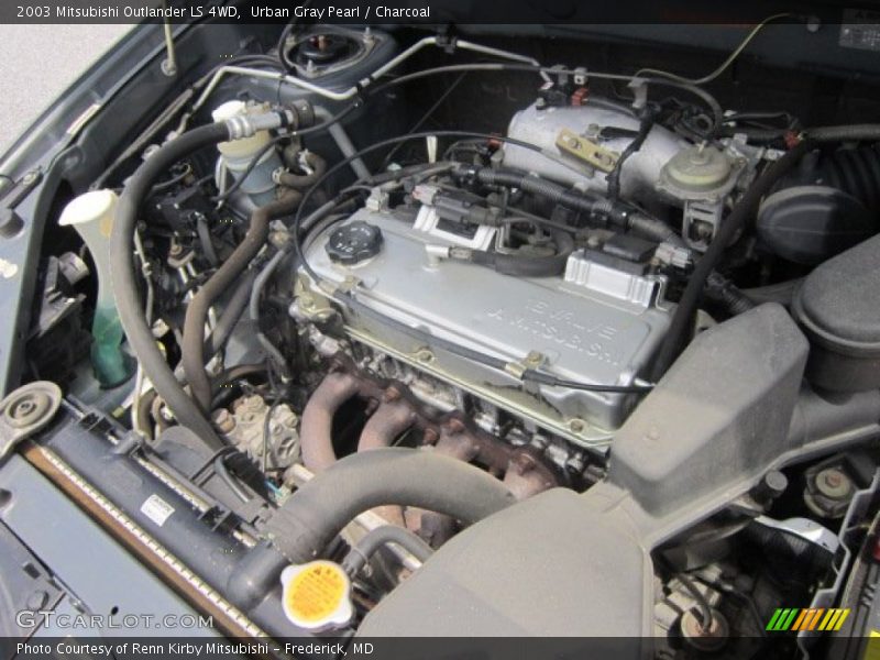 Urban Gray Pearl / Charcoal 2003 Mitsubishi Outlander LS 4WD