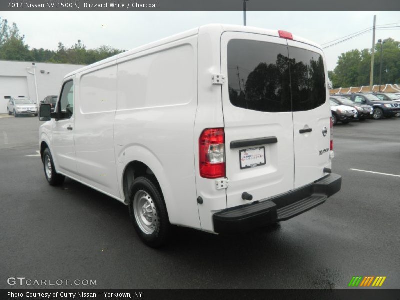 Blizzard White / Charcoal 2012 Nissan NV 1500 S
