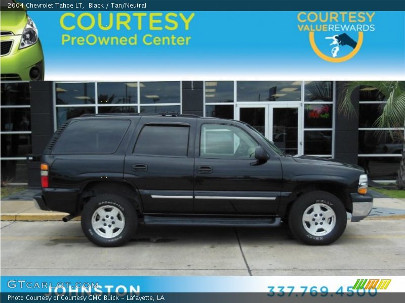 Black / Tan/Neutral 2004 Chevrolet Tahoe LT
