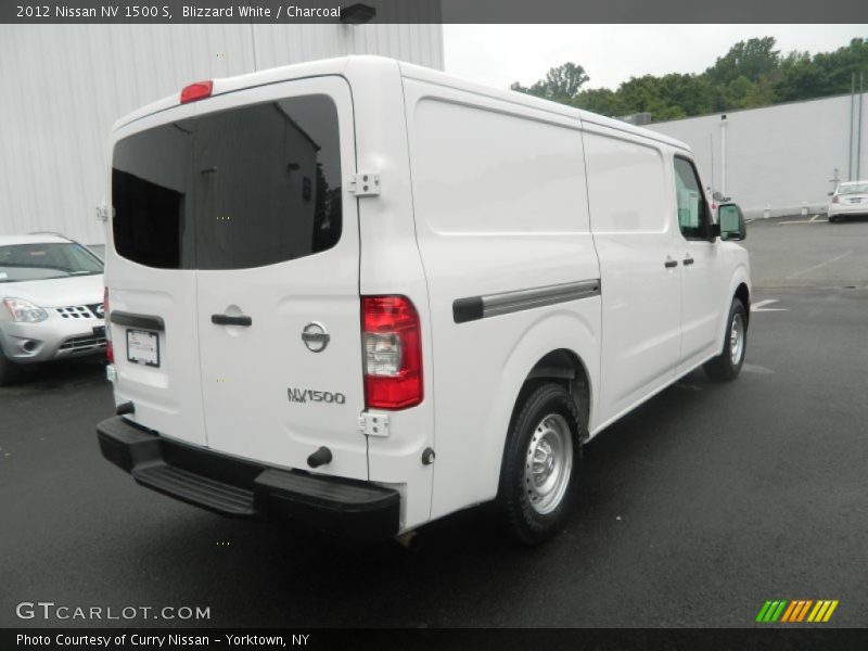 Blizzard White / Charcoal 2012 Nissan NV 1500 S