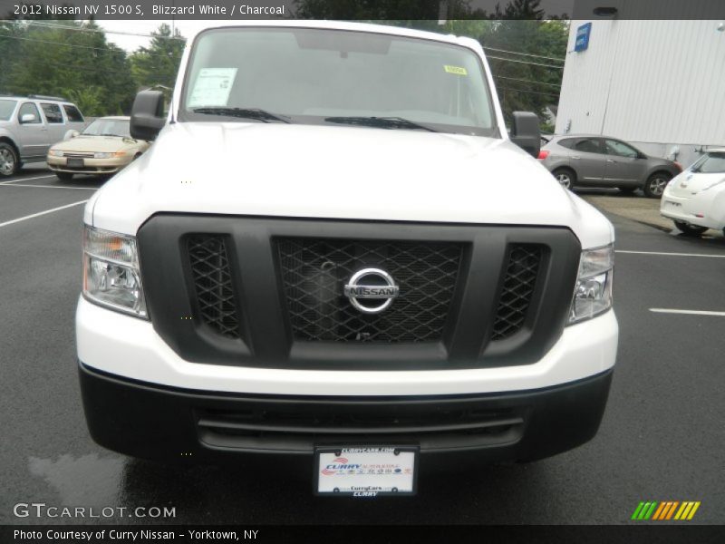 Blizzard White / Charcoal 2012 Nissan NV 1500 S