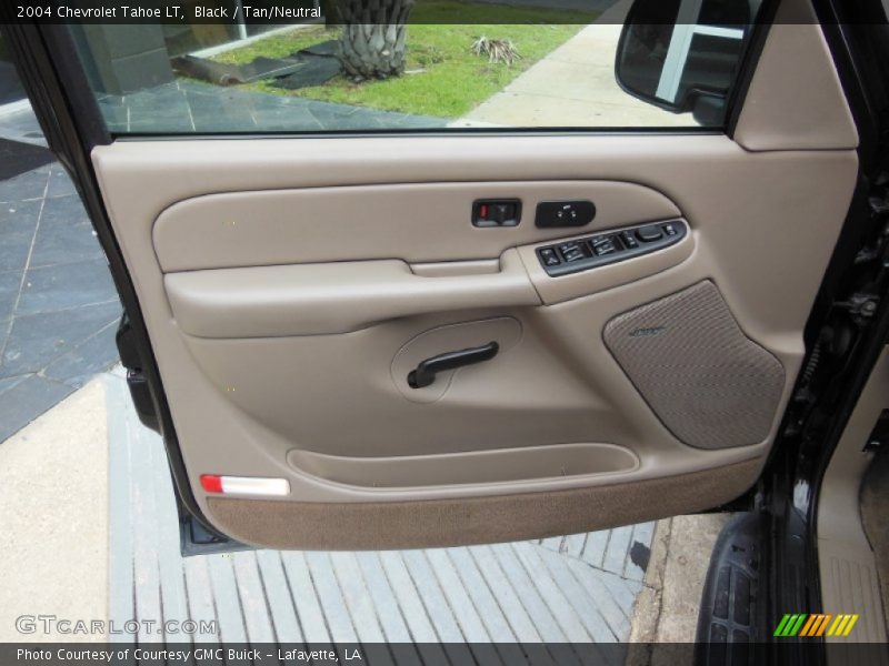 Black / Tan/Neutral 2004 Chevrolet Tahoe LT