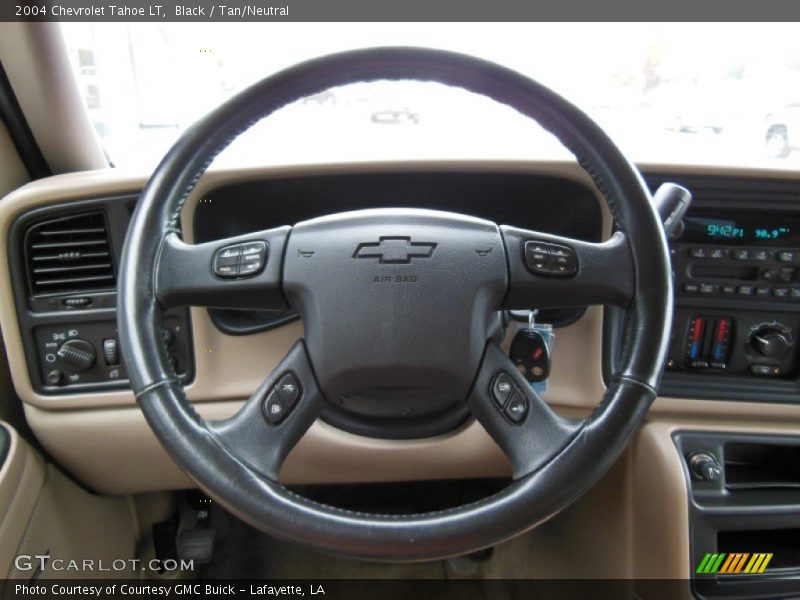 Black / Tan/Neutral 2004 Chevrolet Tahoe LT