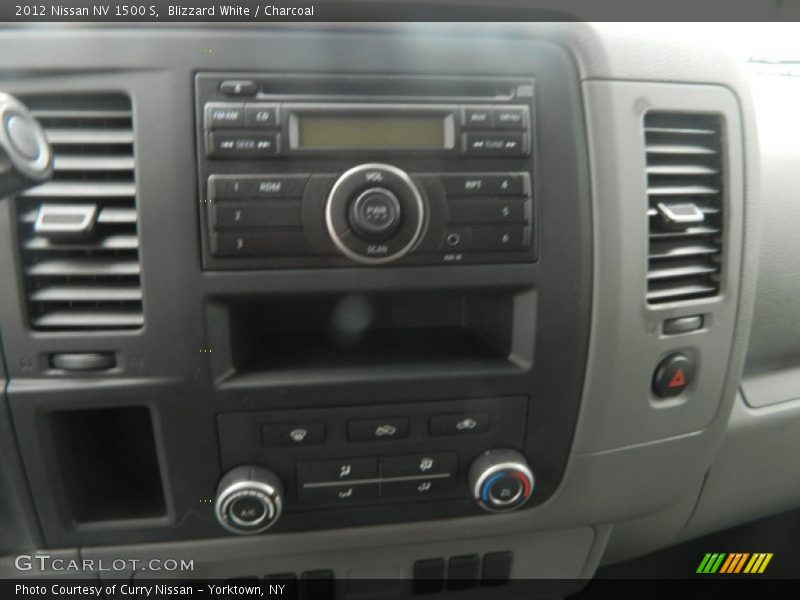 Blizzard White / Charcoal 2012 Nissan NV 1500 S