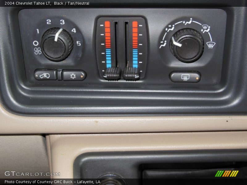 Black / Tan/Neutral 2004 Chevrolet Tahoe LT